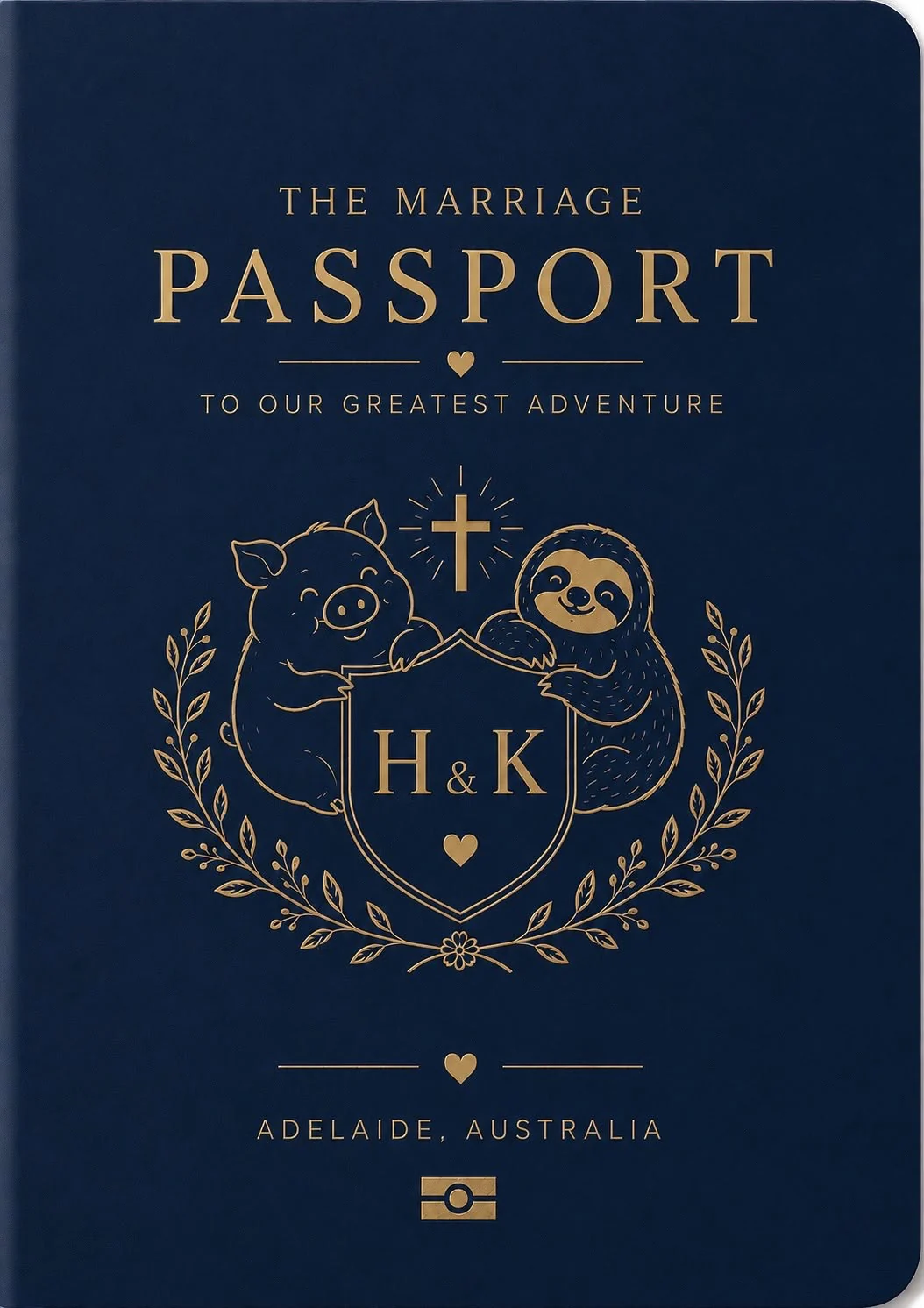 The Wedding Passport cover
